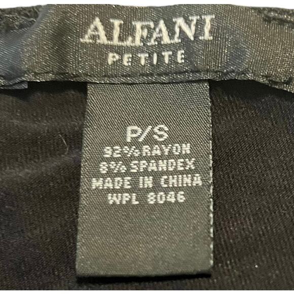 ALFANI SLEVELESS ROUND NECK BLOUSE, WOMENS, P/S, PULL-OVER, RHINESTONES/JEWELS - Picture 9 of 15